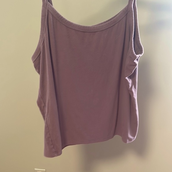 Reitmans NWT 2xl ribbed mauve purple tank top - Picture 2 of 5